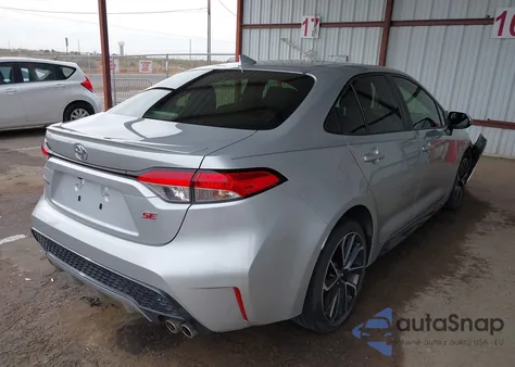 2021 Toyota Corolla Se from USA, damaged, VIN JTDS4MCE5MJ078754